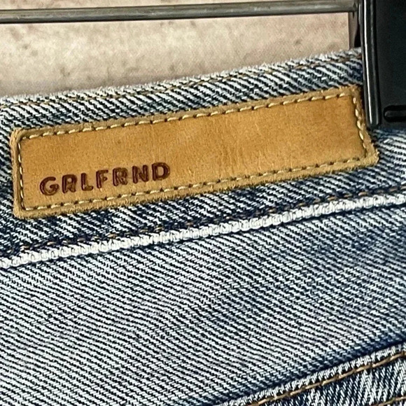 GRLFRND Karolina Distressed High Rise Skinny Jeans Size 26 I Put A Spell On You - Picture 7 of 10